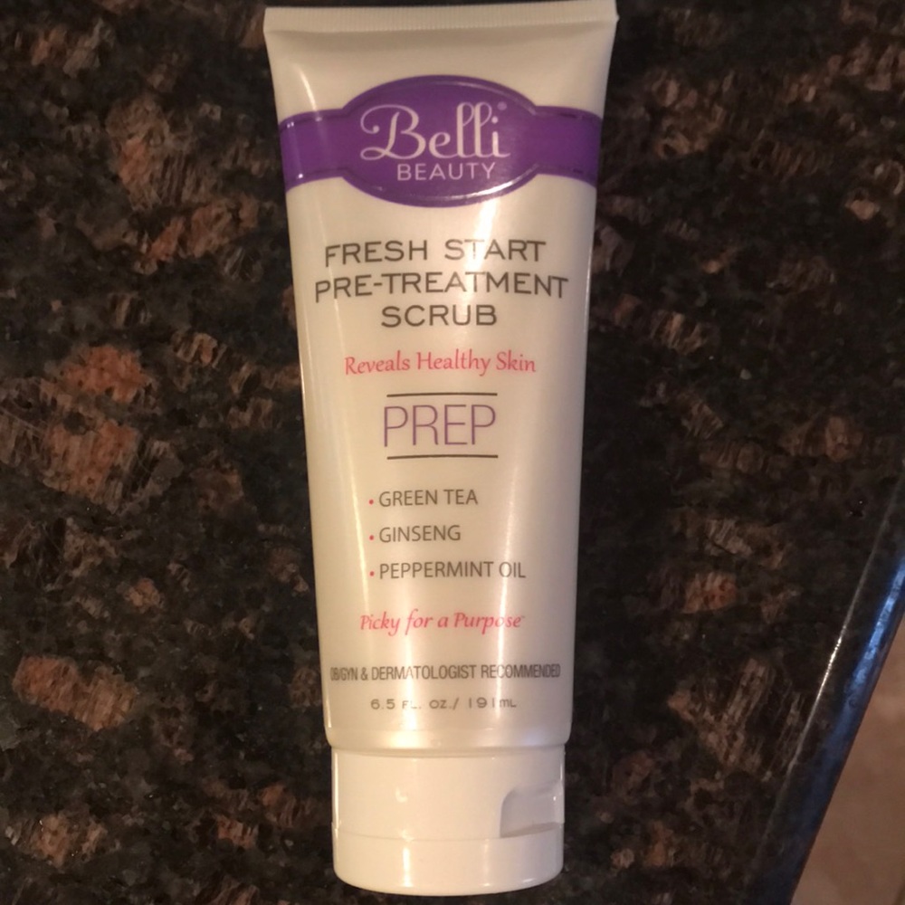 New, unused, Belli Beauty Fresh start scrub